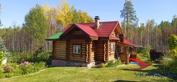 Бревенчатый дом в СНТ Ветеран в Верхней Пышме - verhnyaya-pyshma.yutvil.ru - фото 1